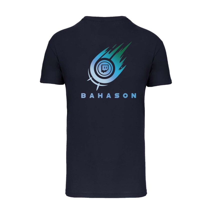 T-Shirt Bahason navy Col V