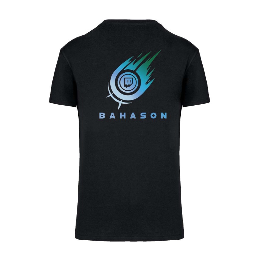 T-Shirt Bahason noir Col V